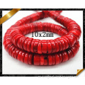 Heishi Coral Beads, Fashion Strand Beads Coral Jewelry (GB058)